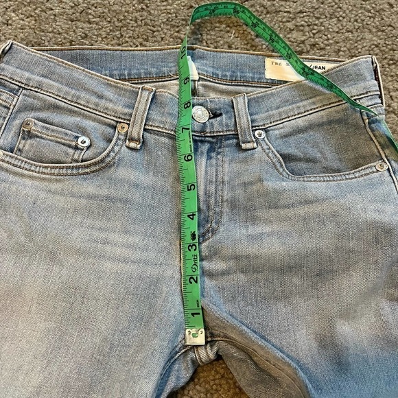 Rag & Bone Capri Wiley step hem skinny jeans size 26 - Picture 11 of 11